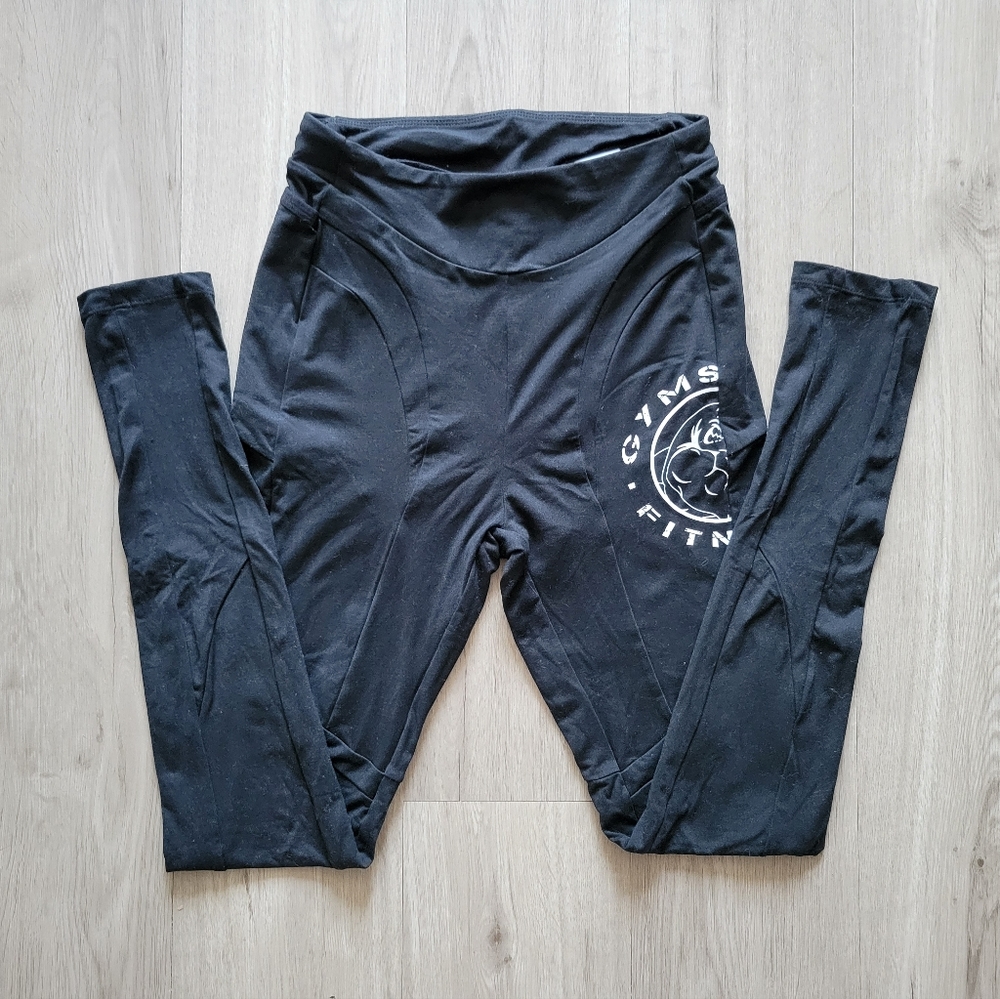Gymshark Legacy Fitness Panel Leggings Medium Black